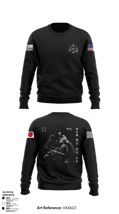 USANEC- Camp Zama, 78th Signal Battalion 94772078 Crew Neck Sweatshirt - 141