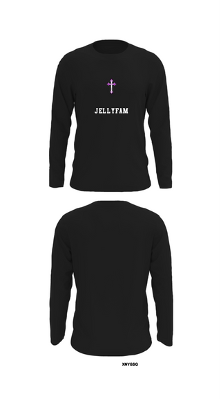 Long Sleeve Performance Shirt, Jellyfam, Men's Basketball, Teamtime, Team time, sublimation, custom sports apparel, team uniforms, spirit wear, spiritwear, sports uniforms, custom shirts, team store, custom team store, fundraiser sports, apparel fundraiser