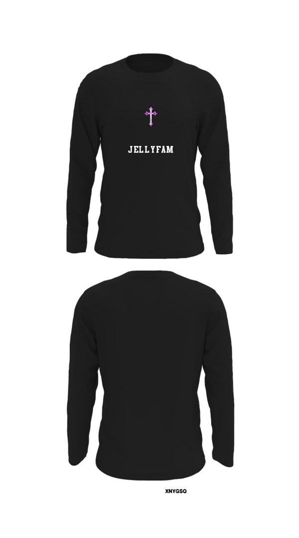 Long Sleeve Performance Shirt, Jellyfam, Men's Basketball, Teamtime, Team time, sublimation, custom sports apparel, team uniforms, spirit wear, spiritwear, sports uniforms, custom shirts, team store, custom team store, fundraiser sports, apparel fundraiser
