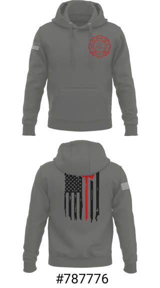 Hoodie, Okay Fire & Rescue, Fire Department, Teamtime, Team time, sublimation, custom sports apparel, team uniforms, spirit wear, spiritwear, sports uniforms, custom shirts, team store, custom team store, fundraiser sports, apparel fundraiser