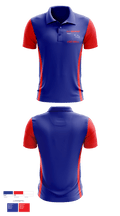 Ellinwood High School Football 3917494 Short Sleeve Performance Polo - 1