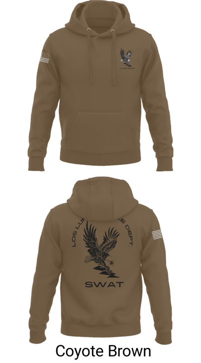 LOS LUNAS POLICE DEPT. SWAT 5938018 Hoodie - 17