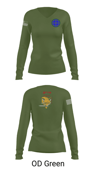 Womens Long Sleeve Vneck Shirt, A co 935th ASB 3rd Platoon, National Guard, Teamtime, Team time, sublimation, custom sports apparel, team uniforms, spirit wear, spiritwear, sports uniforms, custom shirts, team store, custom team store, fundraiser sports, apparel fundraiser
