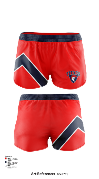 Womens Shorts, Bettye Myers Middle School, Spirit Store, Teamtime, Team time, sublimation, custom sports apparel, team uniforms, spirit wear, spiritwear, sports uniforms, custom shirts, team store, custom team store, fundraiser sports, apparel fundraiser