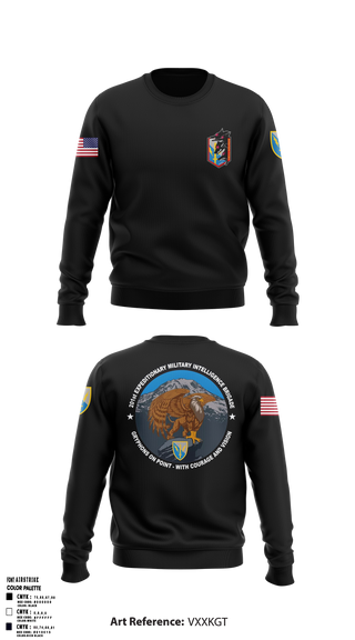 Crew Neck Sweatshirt, HHC, 201ST E-MIB, Army, Teamtime, Team time, sublimation, custom sports apparel, team uniforms, spirit wear, spiritwear, sports uniforms, custom shirts, team store, custom team store, fundraiser sports, apparel fundraiser