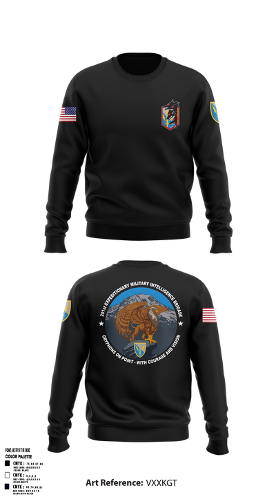 HHC, 201ST E-MIB 52680878 Crew Neck Sweatshirt - 4