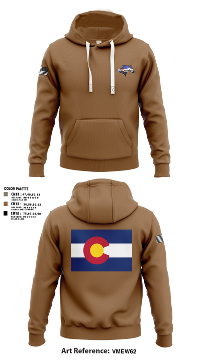 USS Colorado 62419768 Hoodie - 2