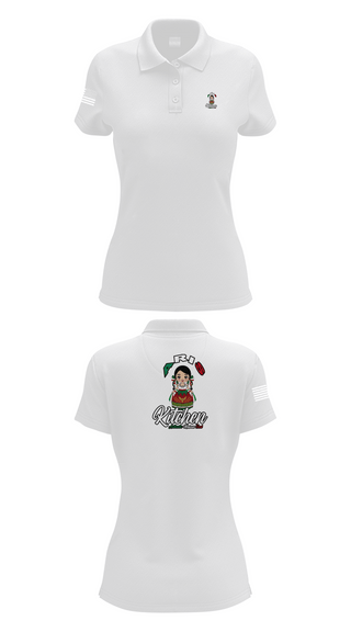 Womens Short Sleeve Performance Polo, Aris Kitchen, , Teamtime, Team time, sublimation, custom sports apparel, team uniforms, spirit wear, spiritwear, sports uniforms, custom shirts, team store, custom team store, fundraiser sports, apparel fundraiser