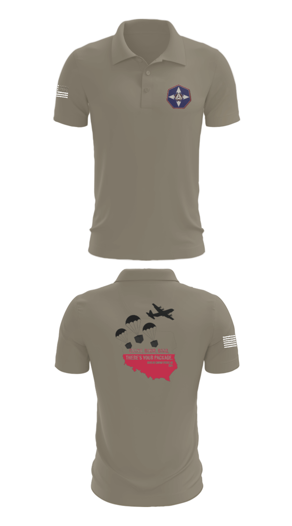 Short Sleeve Performance Polo, 909th HR Company, Army, Teamtime, Team time, sublimation, custom sports apparel, team uniforms, spirit wear, spiritwear, sports uniforms, custom shirts, team store, custom team store, fundraiser sports, apparel fundraiser