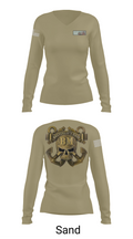 OD01 70309443 Women's Long Sleeve V-neck Shirt - 92