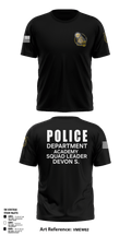 Police Department Academy 26016333 Old School Cotton Feel Shirt - 1