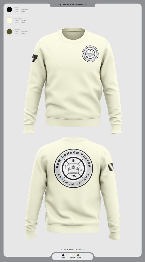 Crew Neck Sweatshirt, NLPD, Police, Teamtime, Team time, sublimation, custom sports apparel, team uniforms, spirit wear, spiritwear, sports uniforms, custom shirts, team store, custom team store, fundraiser sports, apparel fundraiser
