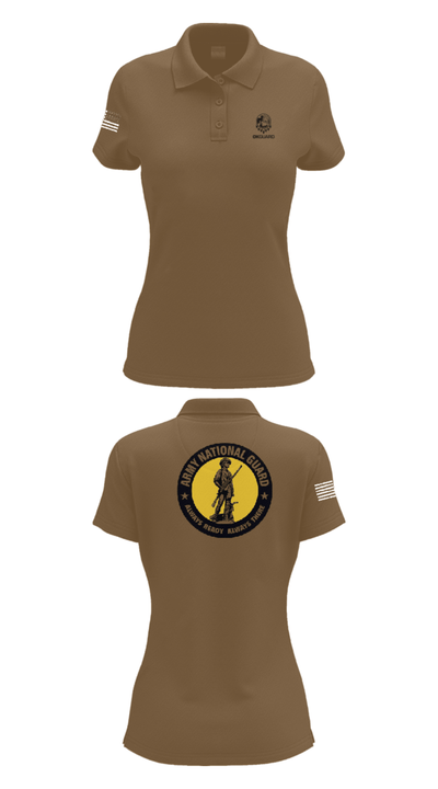 Recruiting & Retention Battalion 95903895 Women's Short Sleeve Performance Polo  - 14