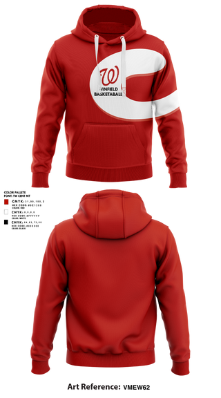 Hoodie, Winfield High School Basketball, Men's Basketball, Teamtime, Team time, sublimation, custom sports apparel, team uniforms, spirit wear, spiritwear, sports uniforms, custom shirts, team store, custom team store, fundraiser sports, apparel fundraiser