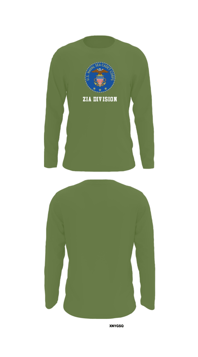 Zia division 50198022 Long Sleeve Performance Shirt - 50