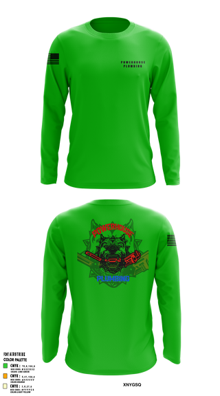 Long Sleeve Performance Shirt, Powerhouse plumbing, , Teamtime, Team time, sublimation, custom sports apparel, team uniforms, spirit wear, spiritwear, sports uniforms, custom shirts, team store, custom team store, fundraiser sports, apparel fundraiser