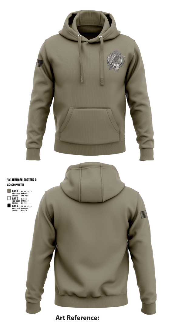 Hoodie, CREW 3 BUSTED BUZZARDS, Army, Teamtime, Team time, sublimation, custom sports apparel, team uniforms, spirit wear, spiritwear, sports uniforms, custom shirts, team store, custom team store, fundraiser sports, apparel fundraiser