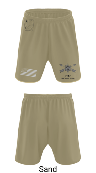 Athletic Shorts With Pockets, STAC, 389th MI BN (SO)(A), Army, Teamtime, Team time, sublimation, custom sports apparel, team uniforms, spirit wear, spiritwear, sports uniforms, custom shirts, team store, custom team store, fundraiser sports, apparel fundraiser