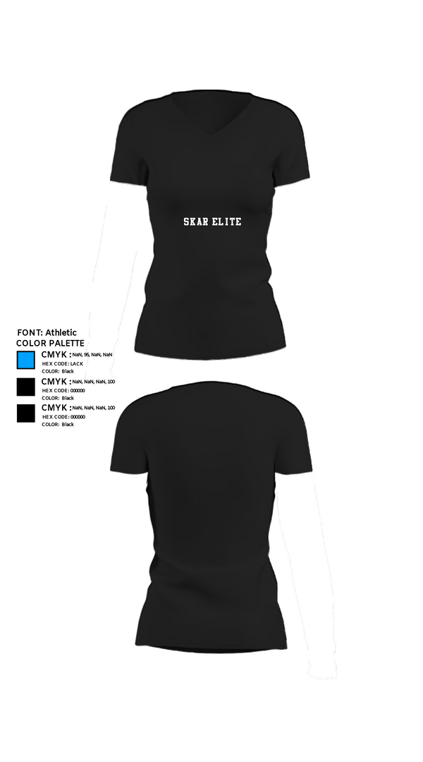 Women's Short Sleeve Vneck Shirt, skar elite, Men's Basketball, Teamtime, Team time, sublimation, custom sports apparel, team uniforms, spirit wear, spiritwear, sports uniforms, custom shirts, team store, custom team store, fundraiser sports, apparel fundraiser
