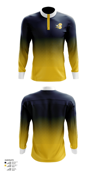 Quarter Zip Jacket, Walled Lake Central Gymnastics, Spirit Store, Teamtime, Team time, sublimation, custom sports apparel, team uniforms, spirit wear, spiritwear, sports uniforms, custom shirts, team store, custom team store, fundraiser sports, apparel fundraiser