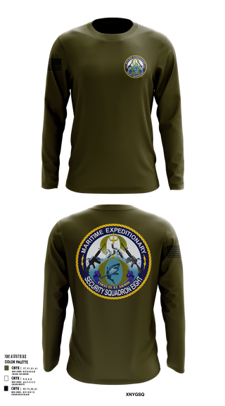 Long Sleeve Performance Shirt, MSRON 8, Navy, Teamtime, Team time, sublimation, custom sports apparel, team uniforms, spirit wear, spiritwear, sports uniforms, custom shirts, team store, custom team store, fundraiser sports, apparel fundraiser