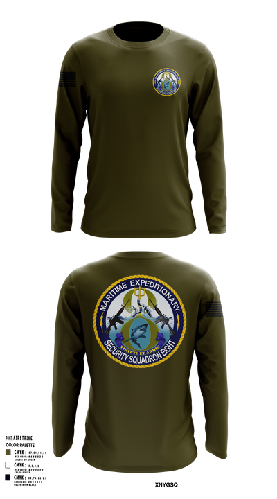 MSRON 8 41955379 Long Sleeve Performance Shirt 109