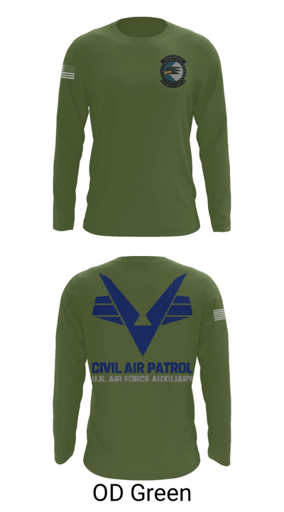 Sunlake High School Cadet Squadron 6161246 Long Sleeve Performance Shirt - 46