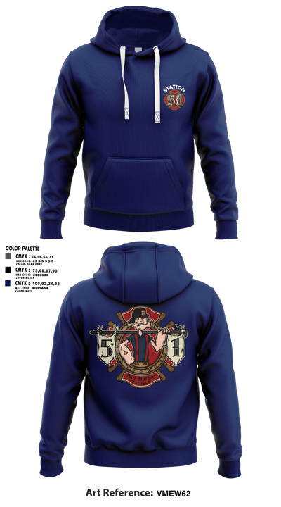 Station 51 74948008 Hoodie - 5
