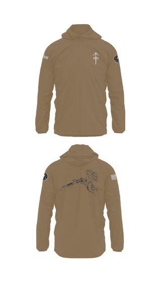 Windbreaker, 2/2 3rd PLT Weapon SquadE TRP 3RD PLT WEAPONS SQUAD, Army, Teamtime, Team time, sublimation, custom sports apparel, team uniforms, spirit wear, spiritwear, sports uniforms, custom shirts, team store, custom team store, fundraiser sports, apparel fundraiser