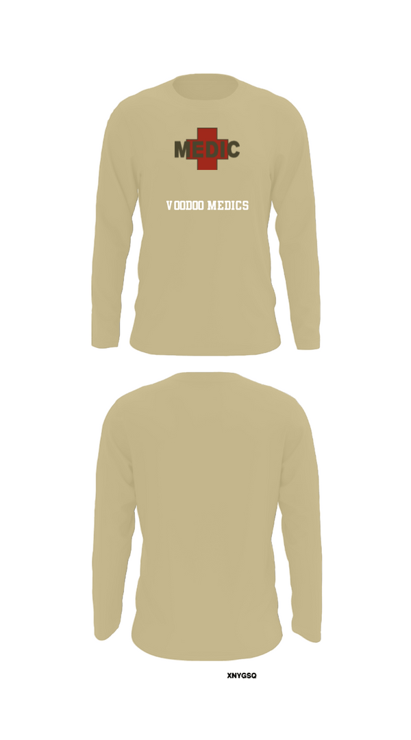 Long Sleeve Performance Shirt, Voodoo Medics, National Guard, Teamtime, Team time, sublimation, custom sports apparel, team uniforms, spirit wear, spiritwear, sports uniforms, custom shirts, team store, custom team store, fundraiser sports, apparel fundraiser