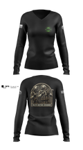 MTU 34745441 Women's Long Sleeve V-neck Shirt - 2