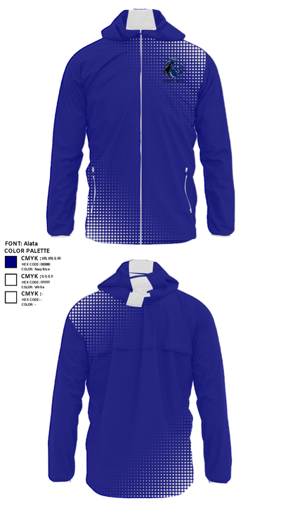 Camp Hill High School Track 7668587 Windbreaker - 32