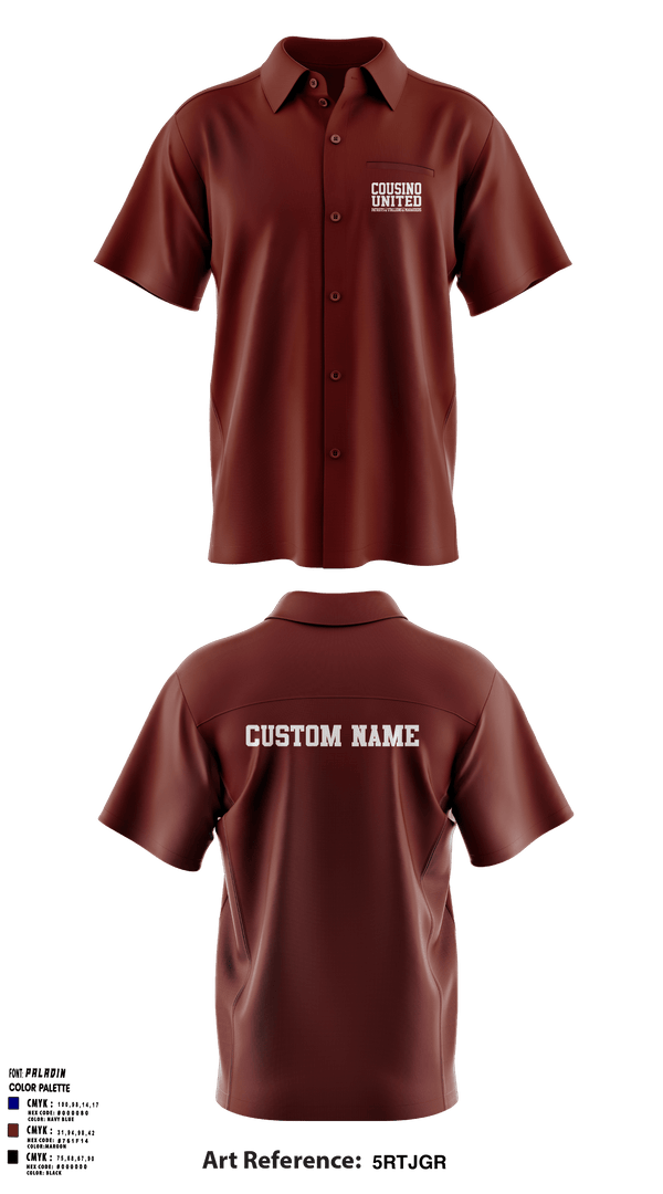 Short Sleeve Bowling Jersey, Cousino United Bowling, Bowling, Teamtime, Team time, sublimation, custom sports apparel, team uniforms, spirit wear, spiritwear, sports uniforms, custom shirts, team store, custom team store, fundraiser sports, apparel fundraiser