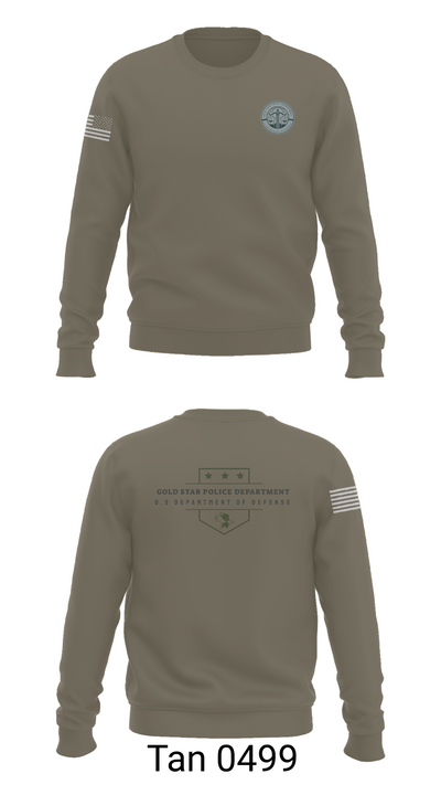 GOLD STAR POLICE DEPARTMENT 55137313 Crew Neck Sweatshirt - 62