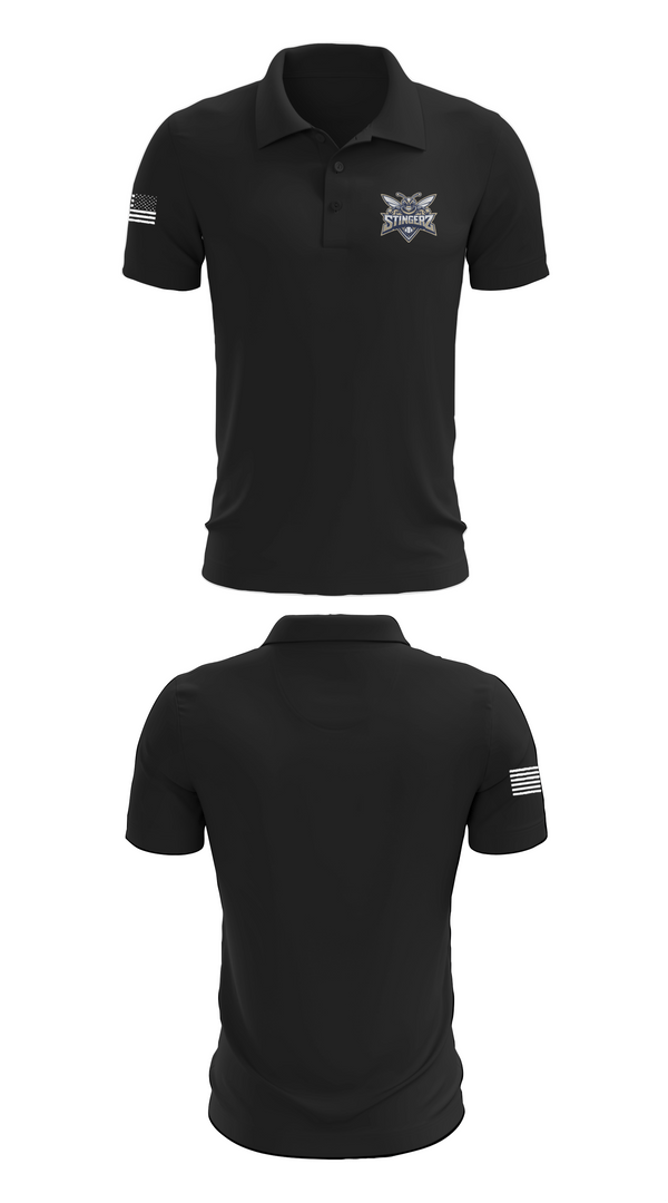 Short Sleeve Performance Polo, STINGERZ, Baseball, Teamtime, Team time, sublimation, custom sports apparel, team uniforms, spirit wear, spiritwear, sports uniforms, custom shirts, team store, custom team store, fundraiser sports, apparel fundraiser