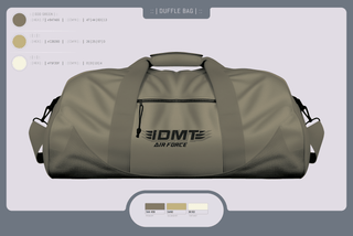 Duffle Bag, IDMT, Air Force, Teamtime, Team time, sublimation, custom sports apparel, team uniforms, spirit wear, spiritwear, sports uniforms, custom shirts, team store, custom team store, fundraiser sports, apparel fundraiser