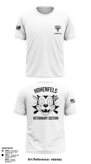 Short Sleeve Performance Shirt, Hohenfels VTFHohenfels Veterinary Section, Army, Teamtime, Team time, sublimation, custom sports apparel, team uniforms, spirit wear, spiritwear, sports uniforms, custom shirts, team store, custom team store, fundraiser sports, apparel fundraiser