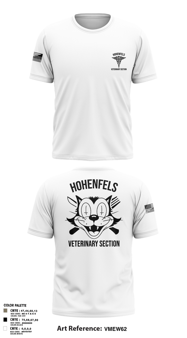 Short Sleeve Performance Shirt, Hohenfels VTFHohenfels Veterinary Section, Army, Teamtime, Team time, sublimation, custom sports apparel, team uniforms, spirit wear, spiritwear, sports uniforms, custom shirts, team store, custom team store, fundraiser sports, apparel fundraiser