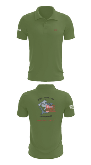 Short Sleeve Performance Polo, 465 EVCC, Army, Teamtime, Team time, sublimation, custom sports apparel, team uniforms, spirit wear, spiritwear, sports uniforms, custom shirts, team store, custom team store, fundraiser sports, apparel fundraiser