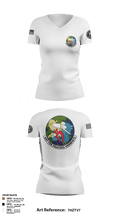20th Intelligence Squadron 35709340 Women's Short Sleeve V-neck Shirt - 8