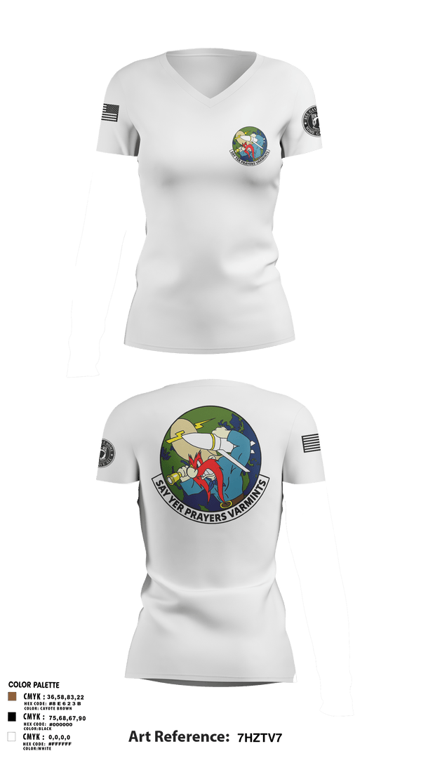 Womens Short Sleeve Vneck Shirt, 20th Intelligence Squadron, Air Force, Teamtime, Team time, sublimation, custom sports apparel, team uniforms, spirit wear, spiritwear, sports uniforms, custom shirts, team store, custom team store, fundraiser sports, apparel fundraiser