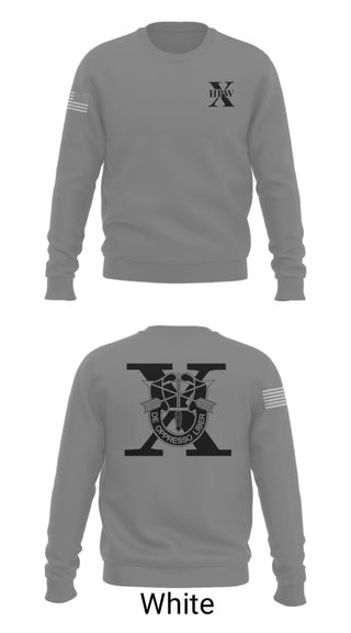 Crew Neck Sweatshirt, 10th Special Forces HPW, , Teamtime, Team time, sublimation, custom sports apparel, team uniforms, spirit wear, spiritwear, sports uniforms, custom shirts, team store, custom team store, fundraiser sports, apparel fundraiser