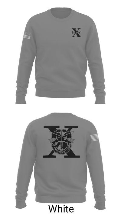 10th Special Forces HPW 55640979 Crew Neck Sweatshirt - 2