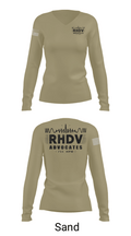 711 HPW/RHDV 93111099 Women's Long Sleeve V-neck Shirt - 97