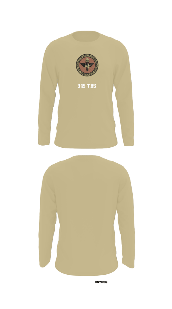 Long Sleeve Performance Shirt, 345 TRS, Air Force, Teamtime, Team time, sublimation, custom sports apparel, team uniforms, spirit wear, spiritwear, sports uniforms, custom shirts, team store, custom team store, fundraiser sports, apparel fundraiser
