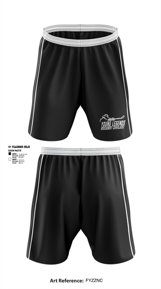 Athletic Shorts With Pockets, Young Legends Street Hockey, Ice Hockey, Teamtime, Team time, sublimation, custom sports apparel, team uniforms, spirit wear, spiritwear, sports uniforms, custom shirts, team store, custom team store, fundraiser sports, apparel fundraiser