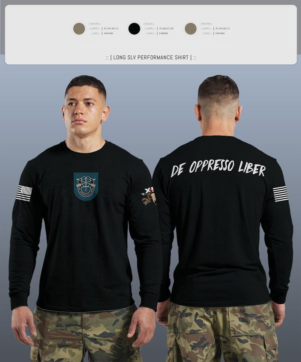 Long Sleeve Performance Shirt, 5/19th SFG, National Guard, Teamtime, Team time, sublimation, custom sports apparel, team uniforms, spirit wear, spiritwear, sports uniforms, custom shirts, team store, custom team store, fundraiser sports, apparel fundraiser