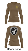 1-200 Infantry 56519387 Women's Long Sleeve V-neck Shirt - 16