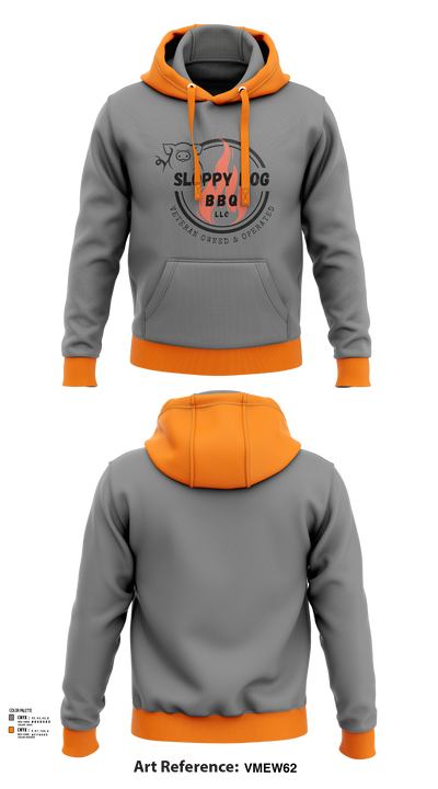 Sloppy Hog BBQ 60083464 Hoodie - 124