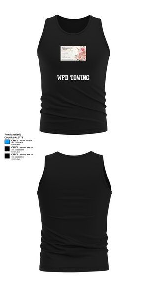 Tank Top, WFD towing, , Teamtime, Team time, sublimation, custom sports apparel, team uniforms, spirit wear, spiritwear, sports uniforms, custom shirts, team store, custom team store, fundraiser sports, apparel fundraiser